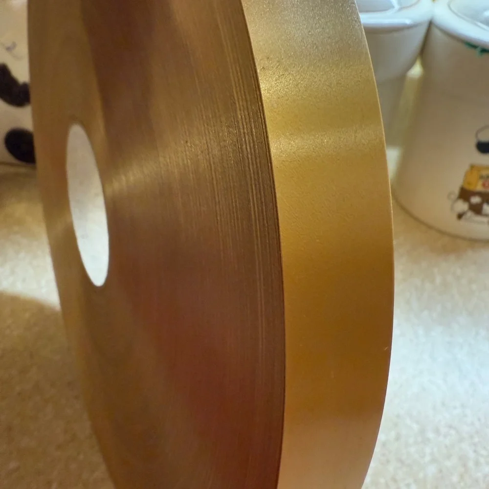 Golden Tan Party Ribbon Roll Extra Large